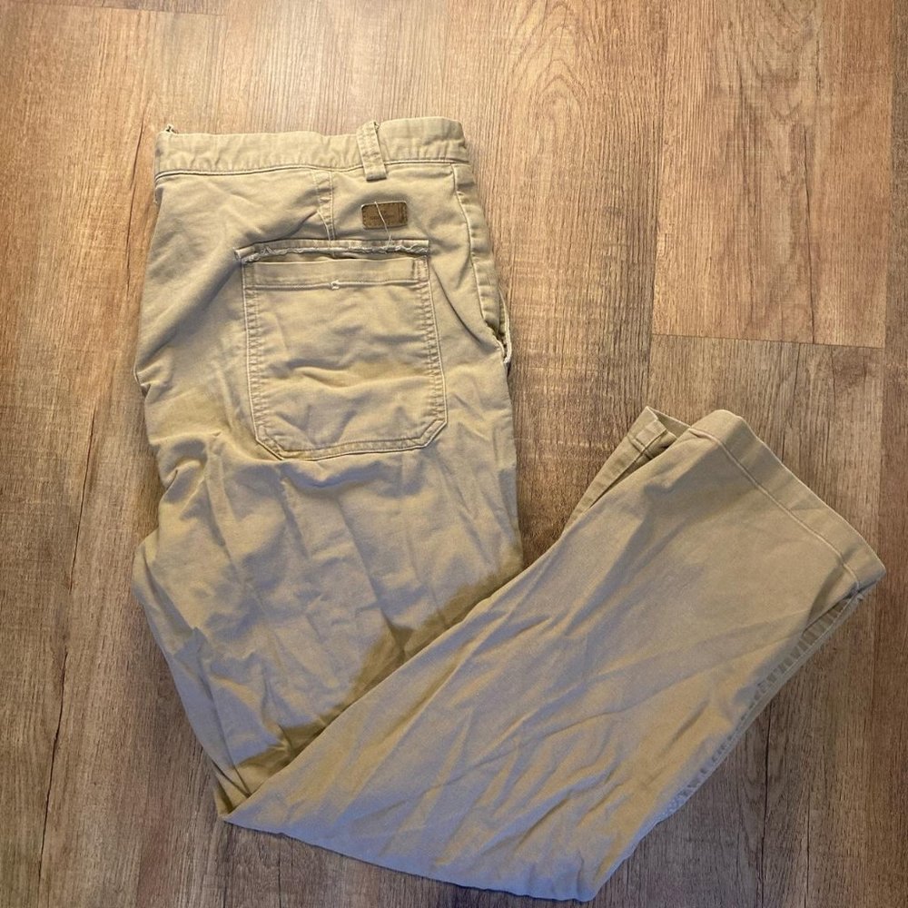 Beige Pants A Bit Wrinkled